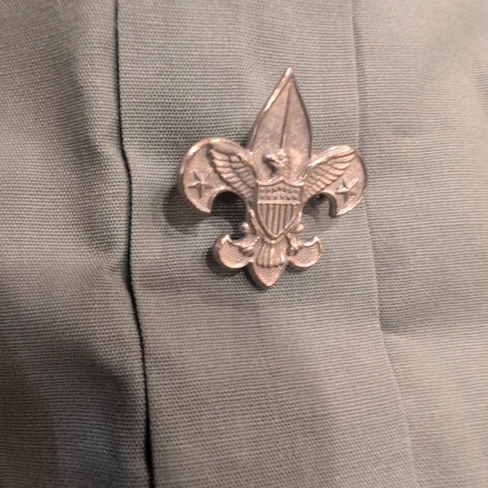 VTG Boys Scouts of America Official Shirt District Camporee Patch Scout Uniform - Picture 3 of 6